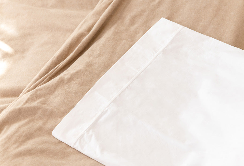 Bezug für Nackenrolle aus Baumwollperkal
