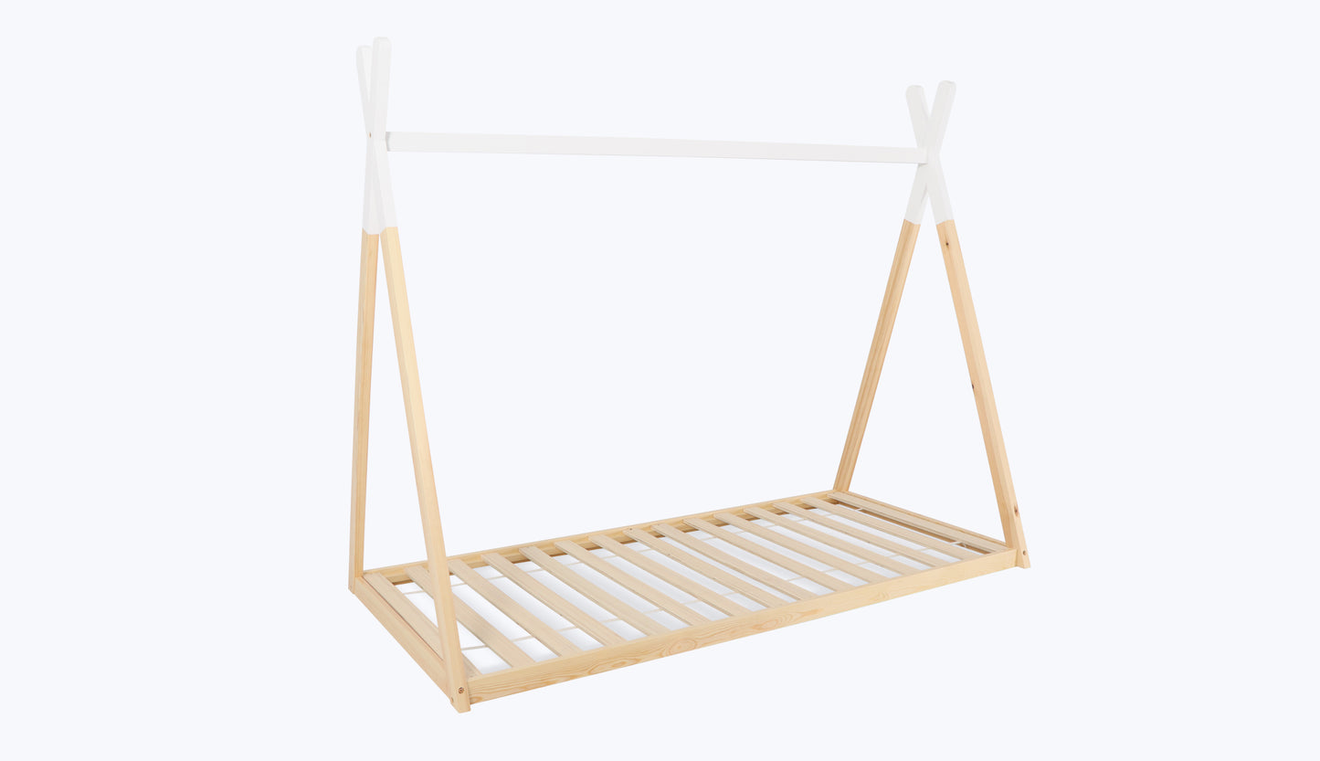 Bodenbett Tipi Kinder - Montessori bett
