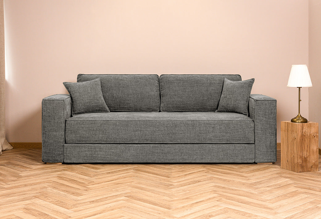 Schlafsofa Grau