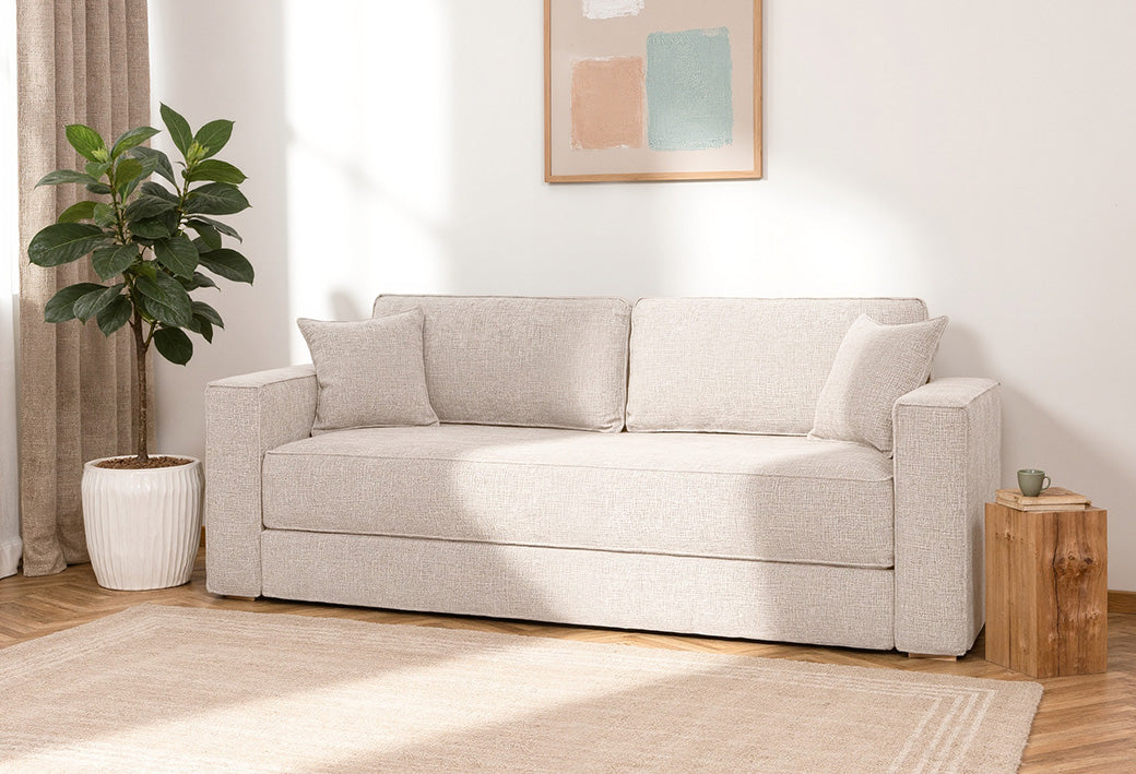 Schlafsofa mit waschbarem bezug