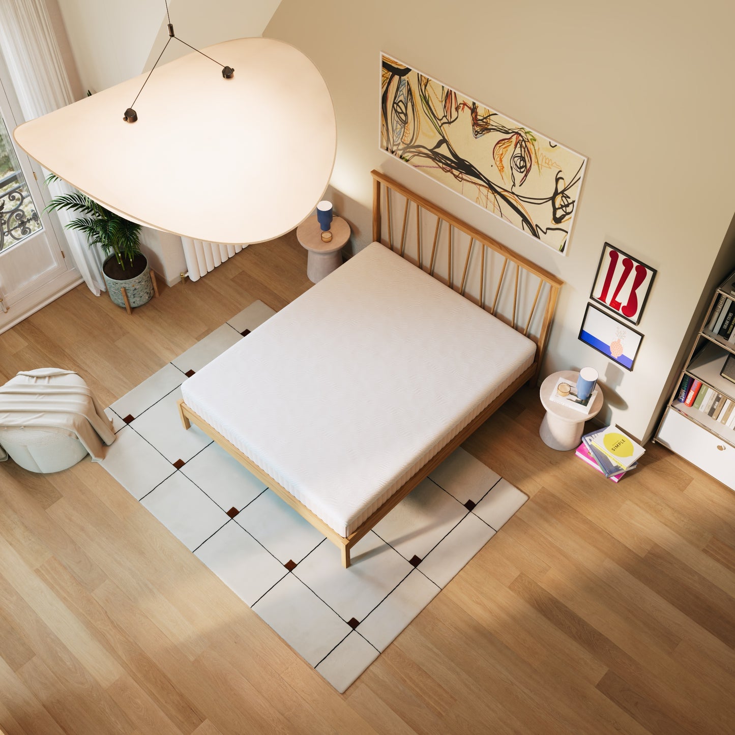 Hybride Latex-Matratze H2