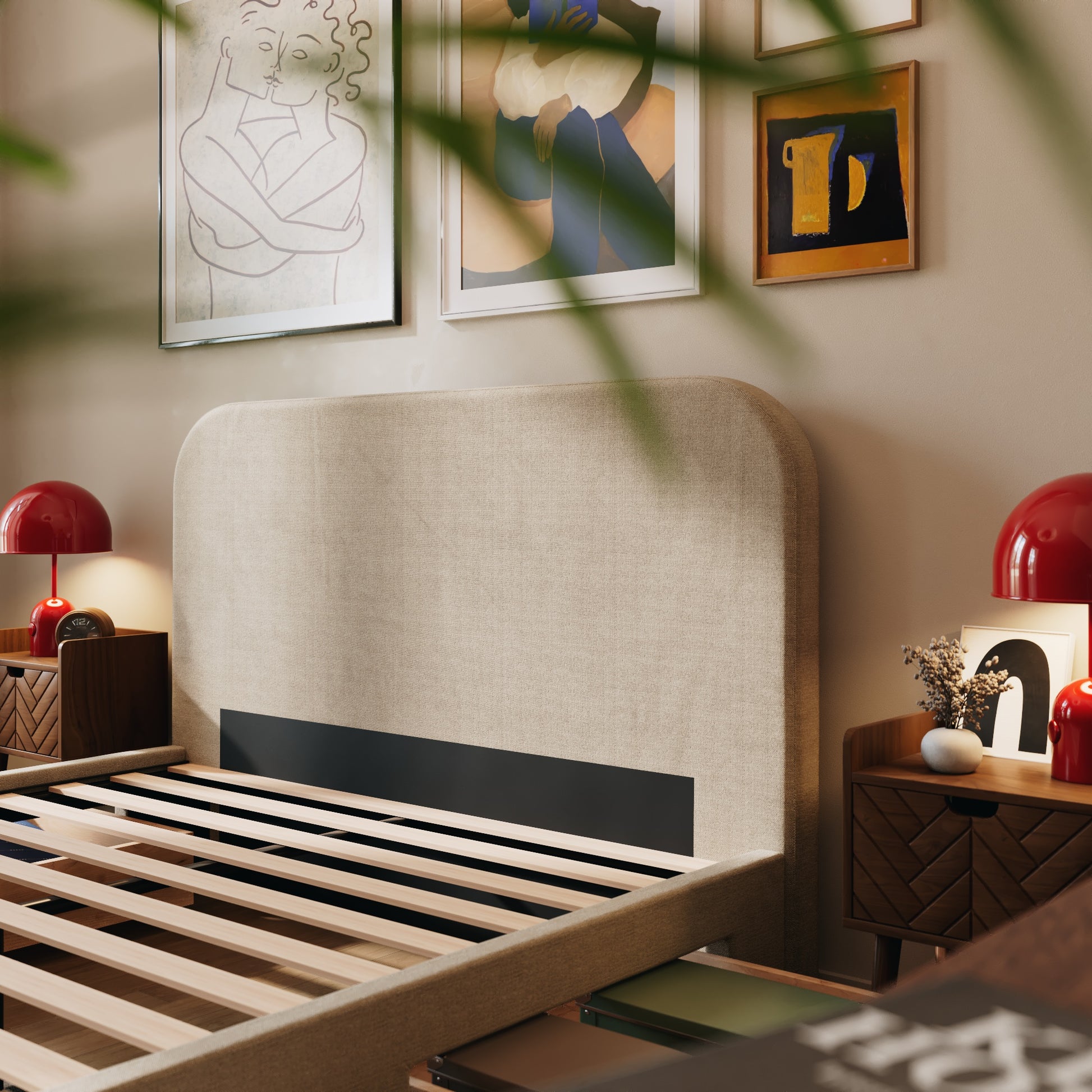 4 Schubladen an den Seiten