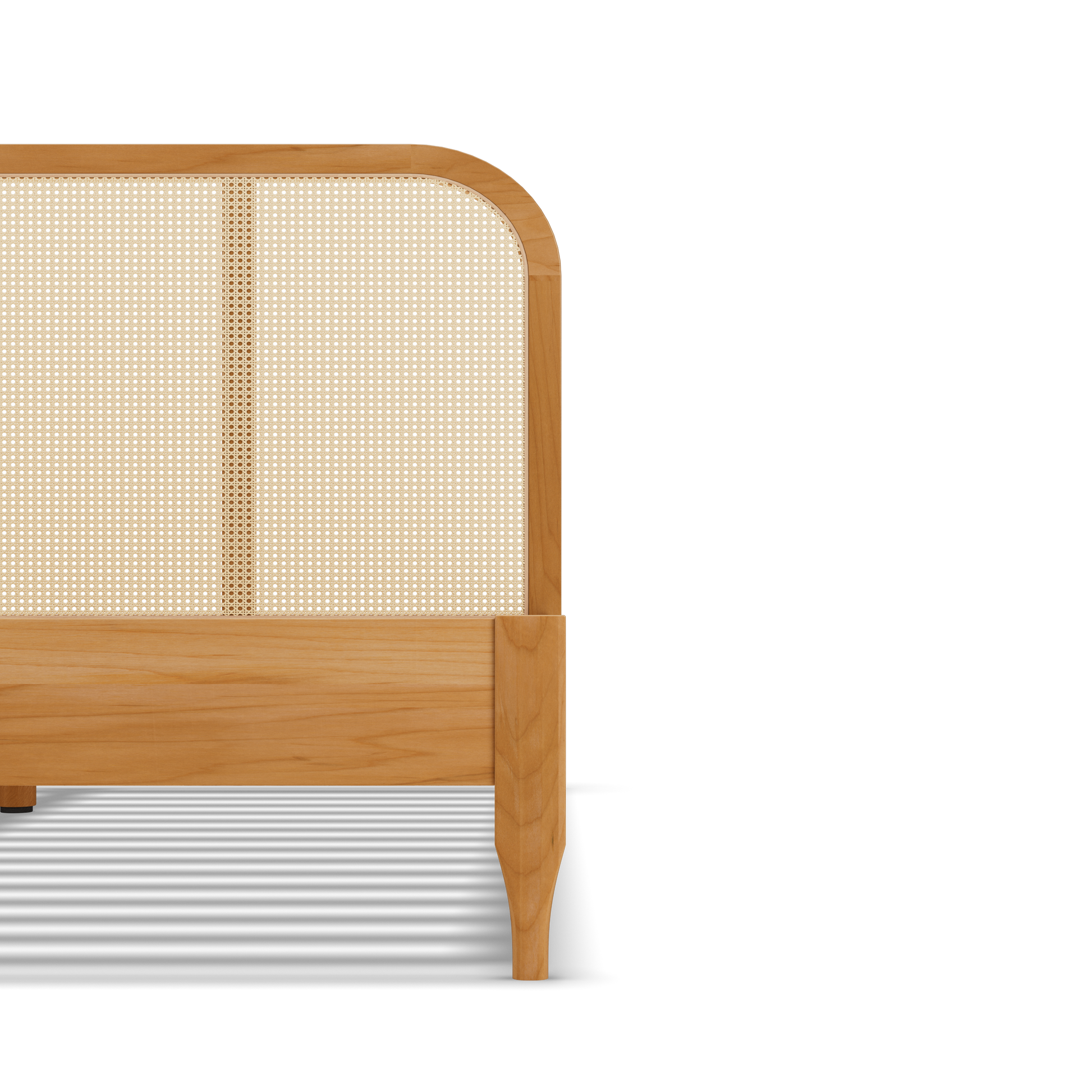 Kopfteil mit Geflecht