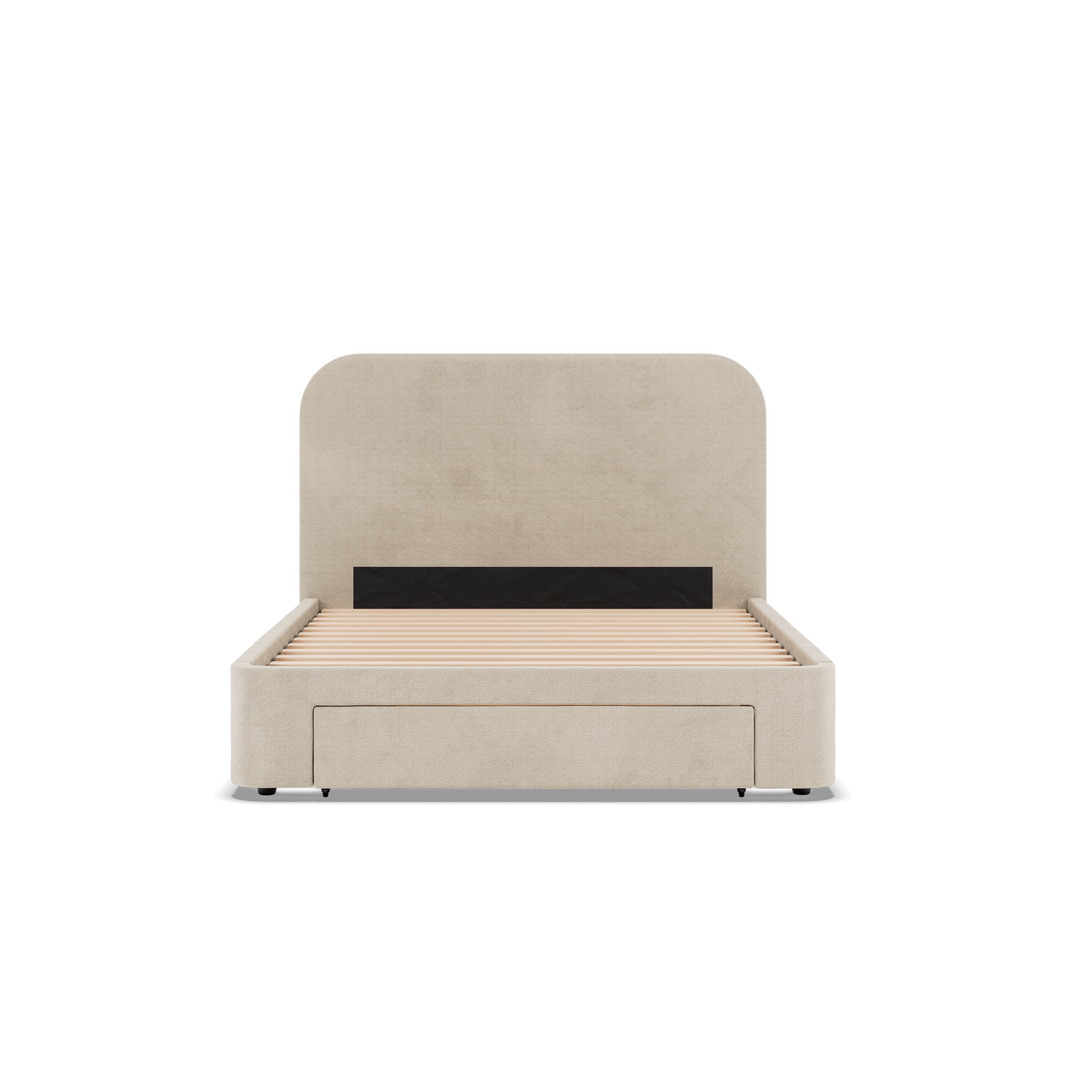 2 Schubladen an den Seiten + 1 große Schublade vorne