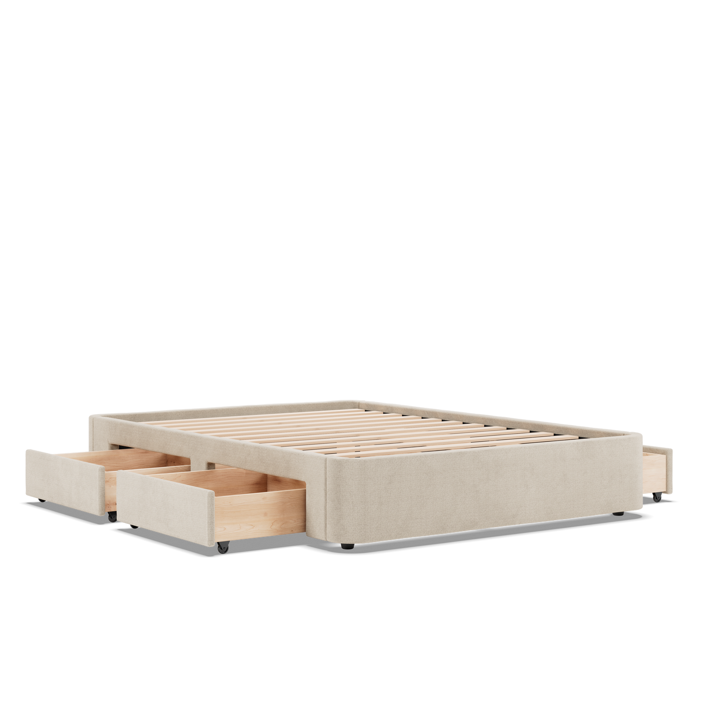 4 Schubladen an den Seiten