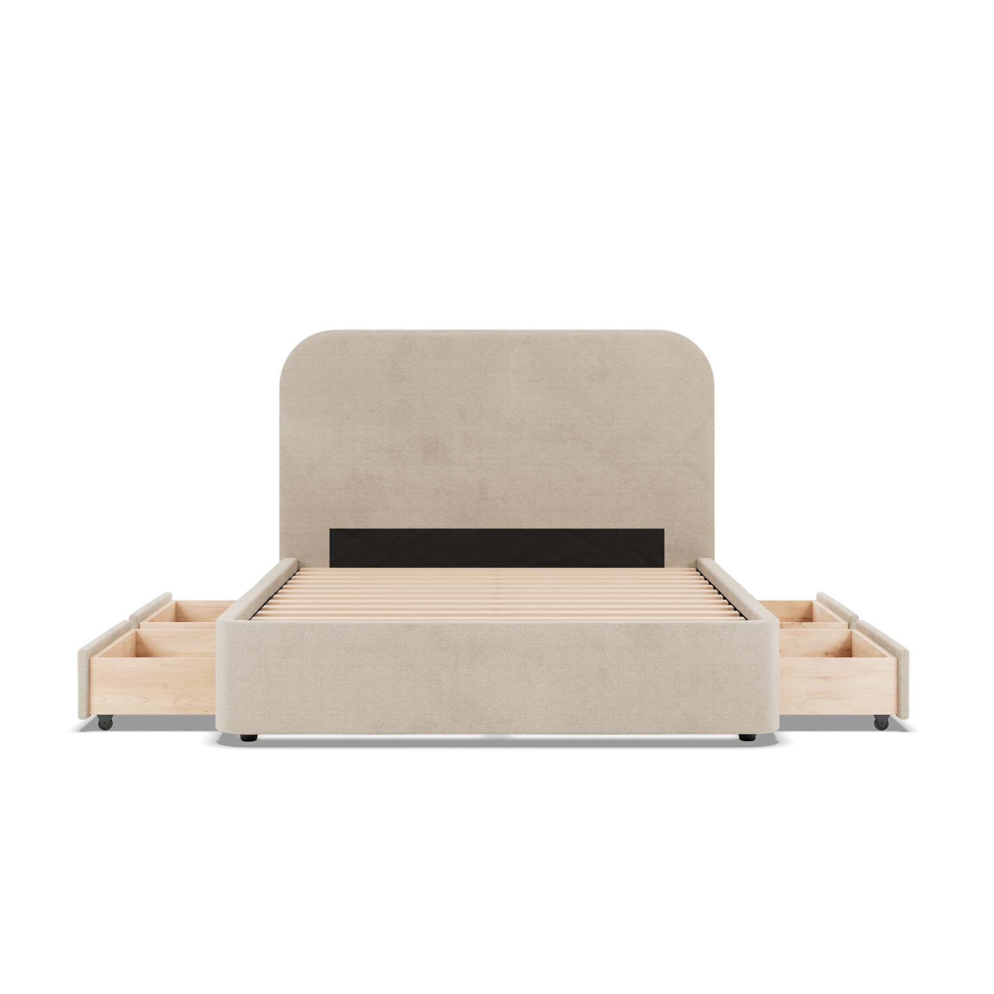 4 Schubladen an den Seiten