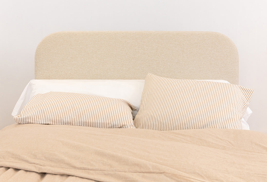 Bezug für Nackenrolle aus Baumwollperkal