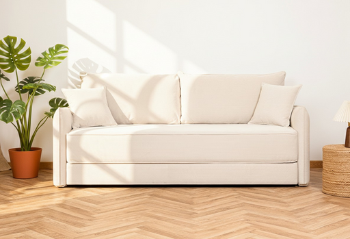 Creme gerippt,Schmal