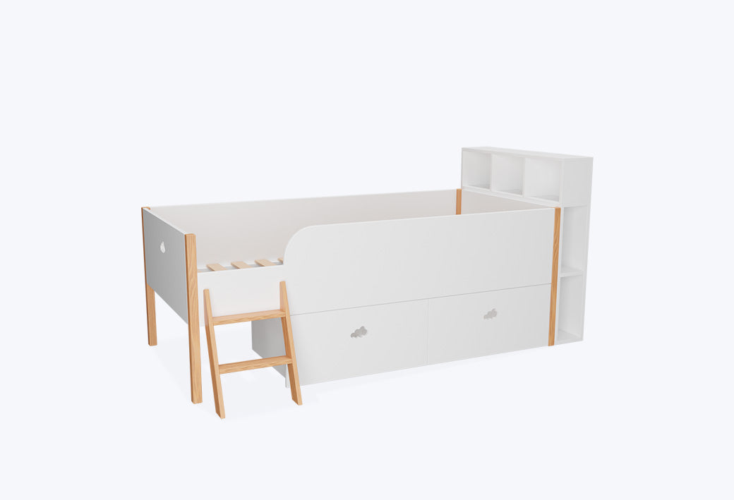 Mit Kopfteil,Mit 2 Schubladen