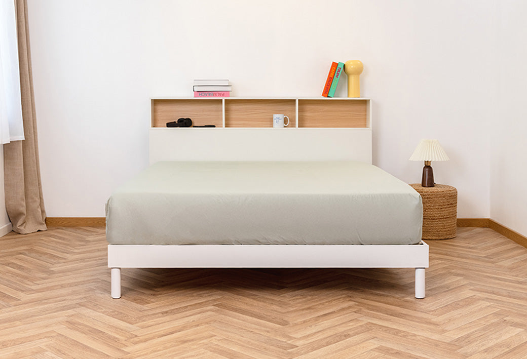 Bett kopfteil mit stauraum