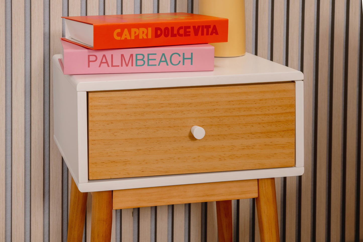 Weißer Nachttisch Essentiel