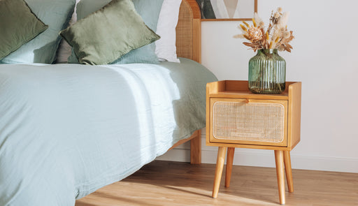 Geflochtenem Rattan