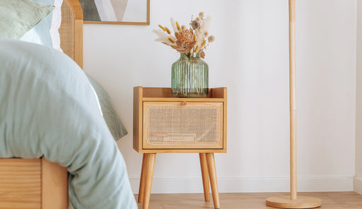 Geflochtenem Rattan