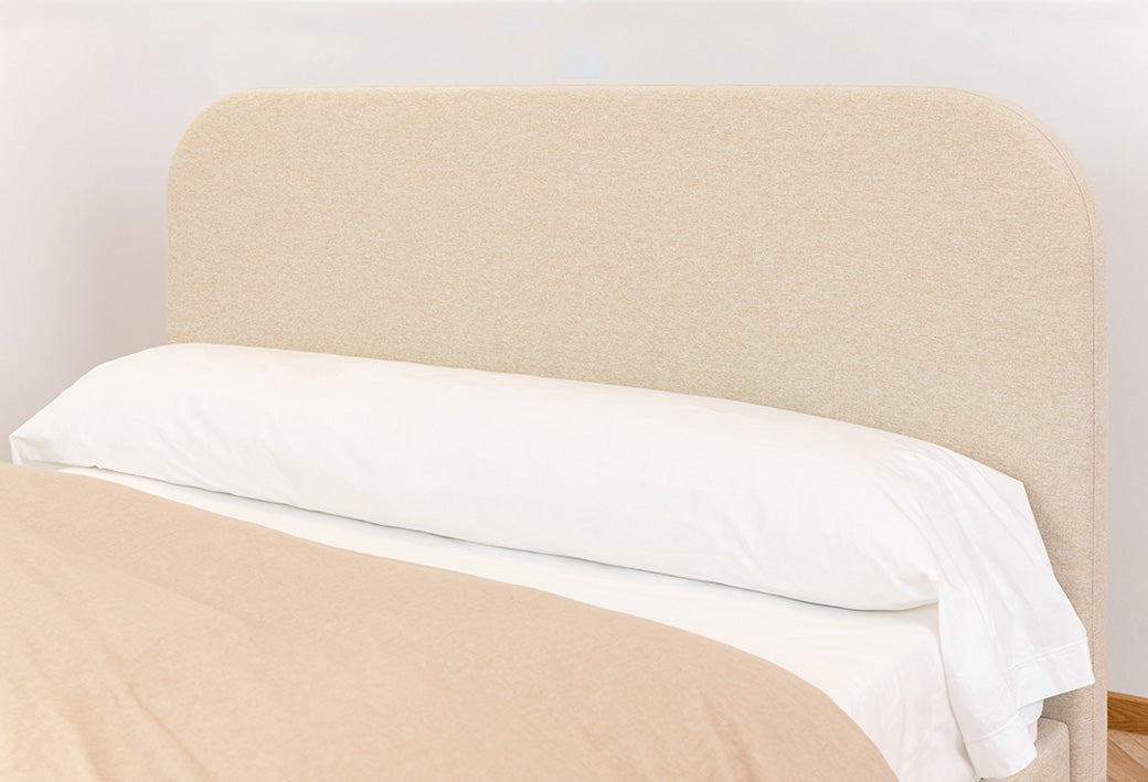 Bezug für Nackenrolle aus Baumwollperkal