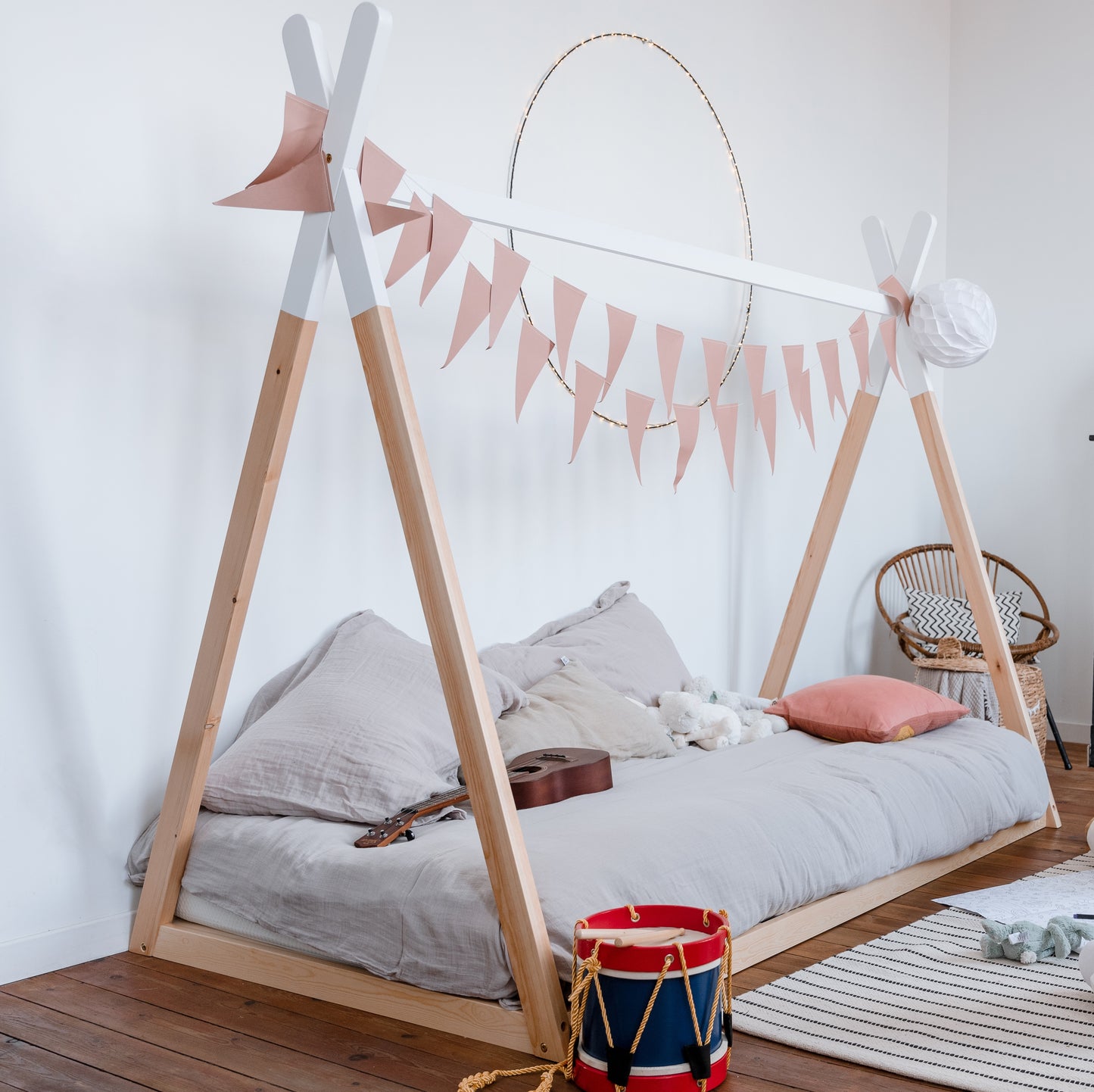 Bodenbett Tipi Kinder - Montessori bett