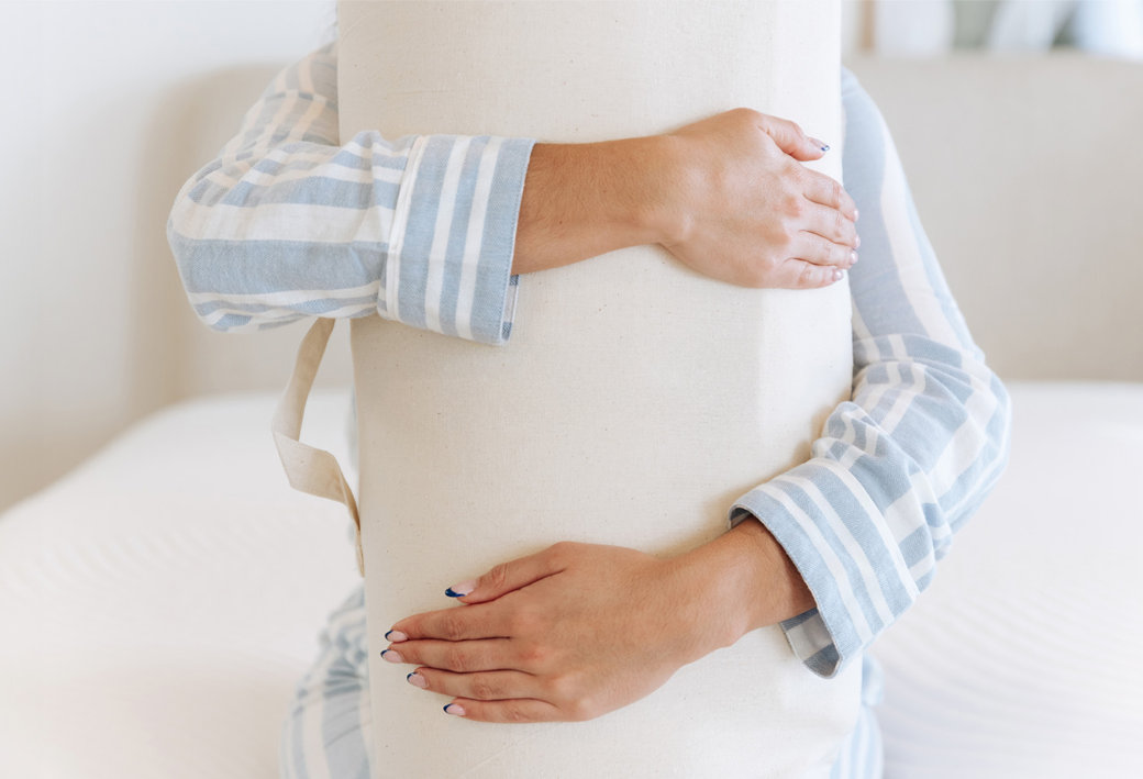 Topper in Spannbettlakenform Wolke