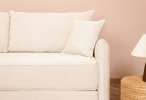 Creme gerippt,Schmal